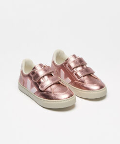 Alternative view of VEJA V-12 Leather Nacre Lassi