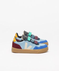 VEJA V-90 Leather x Milk Steel Pierre