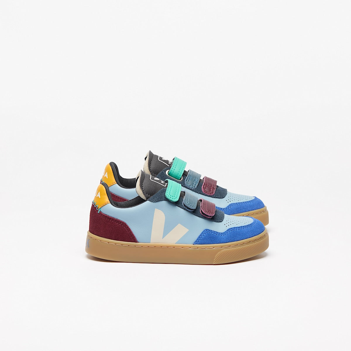 VEJA V-90 Leather x Milk Steel Pierre