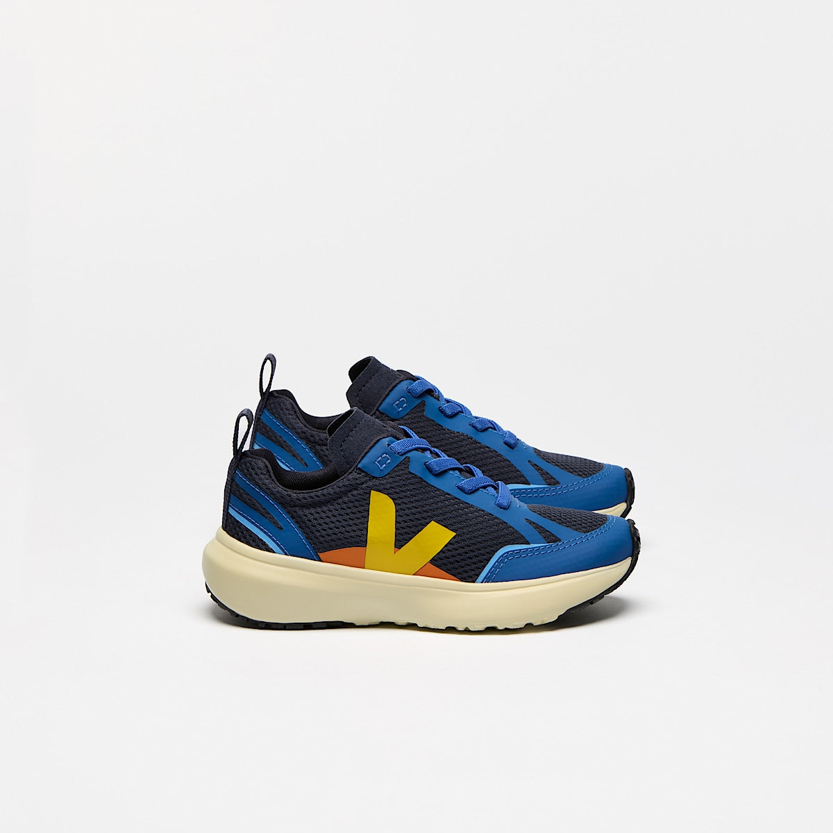 VEJA Canary Elastic Laces Alveomesh Nautico Tonic