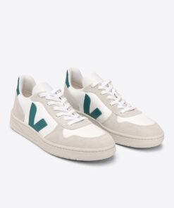 Alternative view of VEJA V-10 B-MESH White Brittany