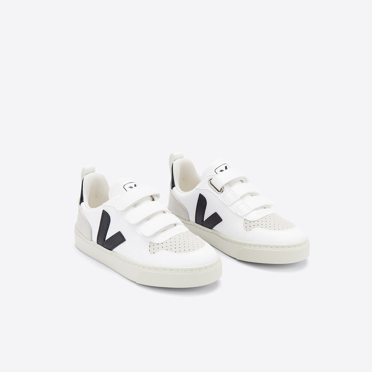 VEJA V-10 CWL White Black - Image 3
