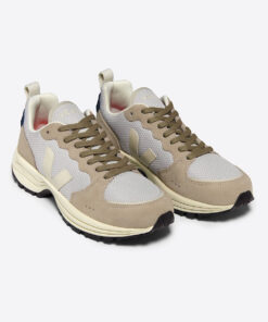 Alternative view of VEJA Venturi Ii Alveomesh Light Grey Pierre Nautico
