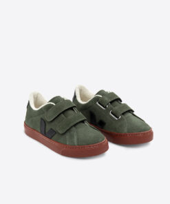 Alternative view of VEJA Esplar Furred Suede Mud Black