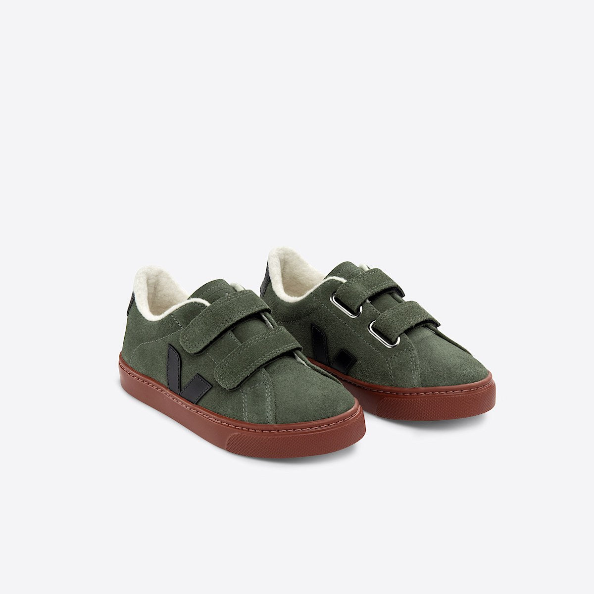 VEJA Esplar Furred Suede Mud Black - Image 2