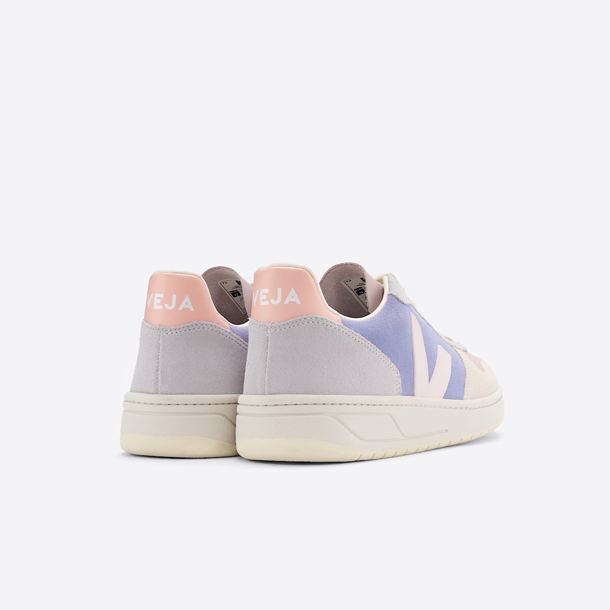 VEJA V-10 Suede Multico Lavande - Image 3