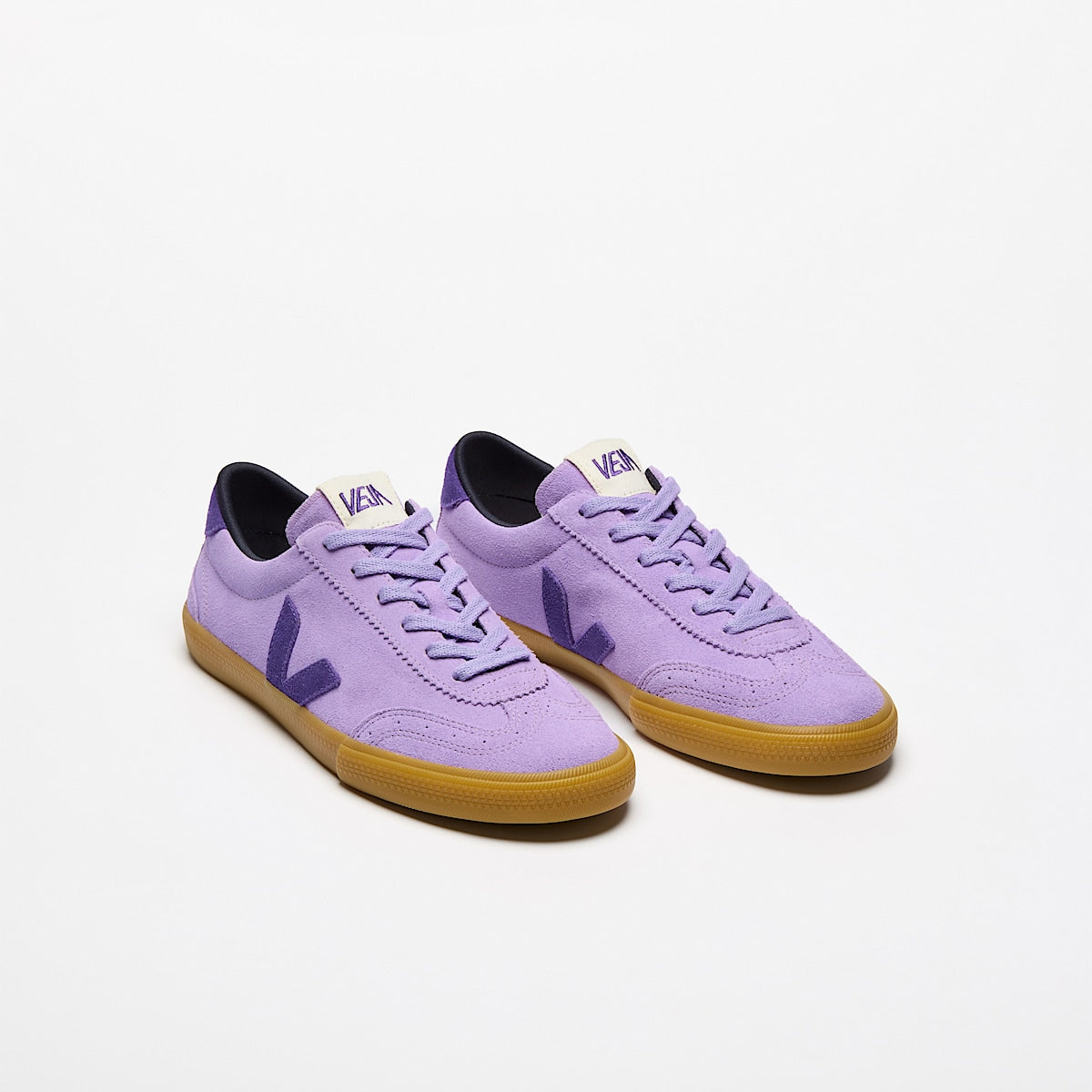 VEJA Volley Suede Lavande Purple - Image 2