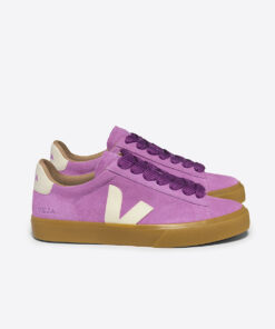 VEJA Campo Bold Suede Mulberry Pierre