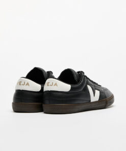Alternative view of VEJA Panenka Leather Black White