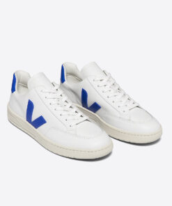 Alternative view of VEJA V-12 Leather White Paros