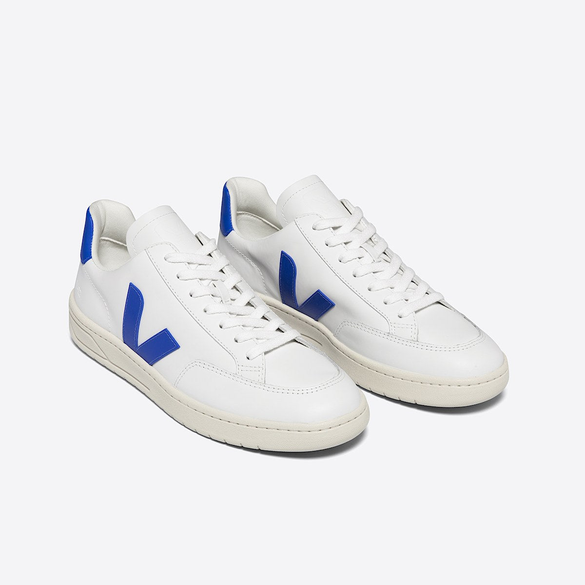 VEJA V-12 Leather White Paros - Image 2