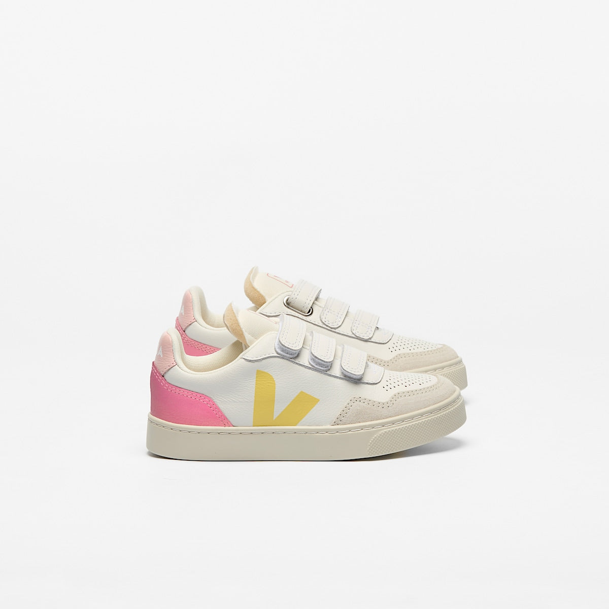 VEJA V-90 Leather White Aurora Glimmer