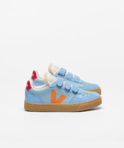 VEJA V-90 Leather Steel Fury Natural