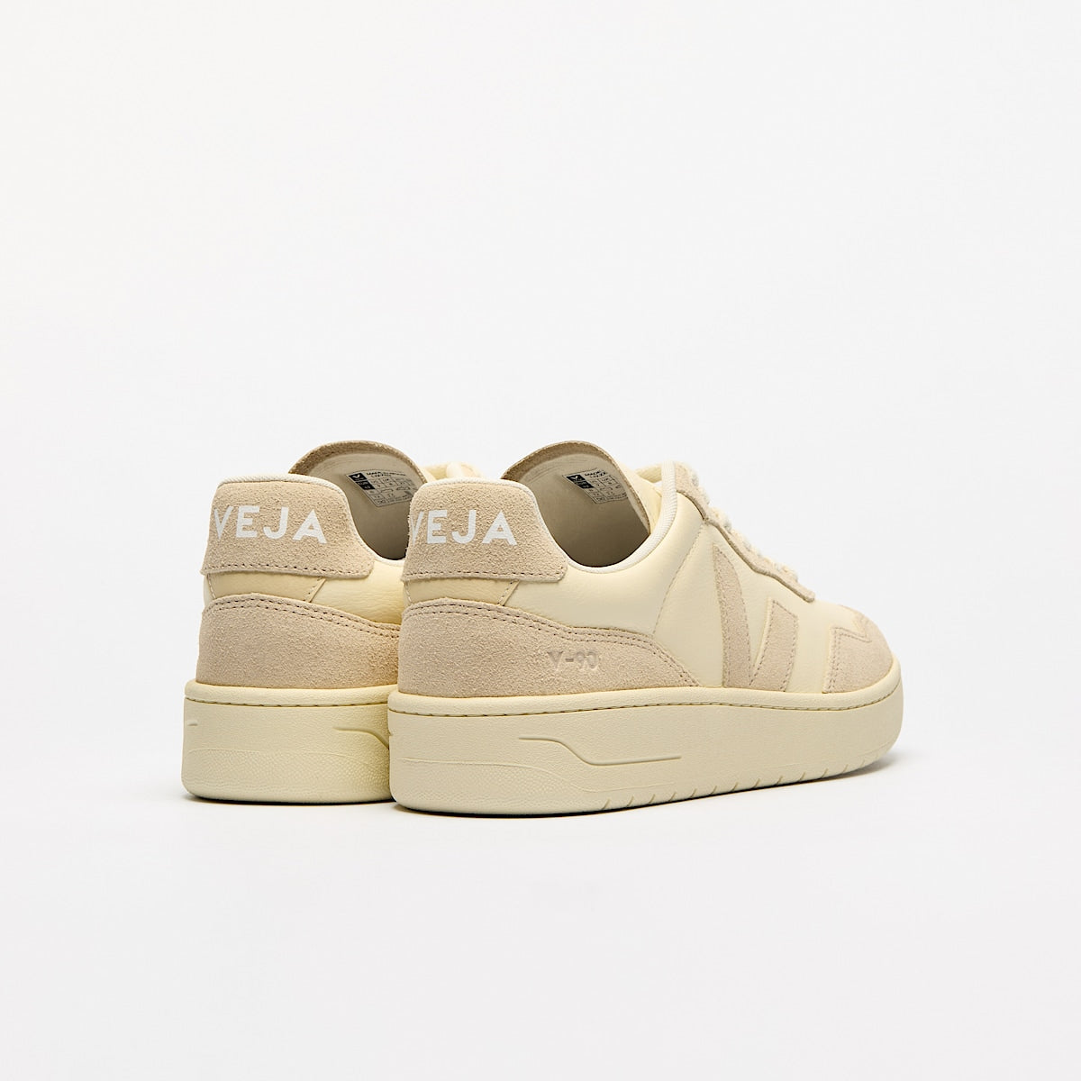VEJA V-90 Leather Cashew Oat - Image 3