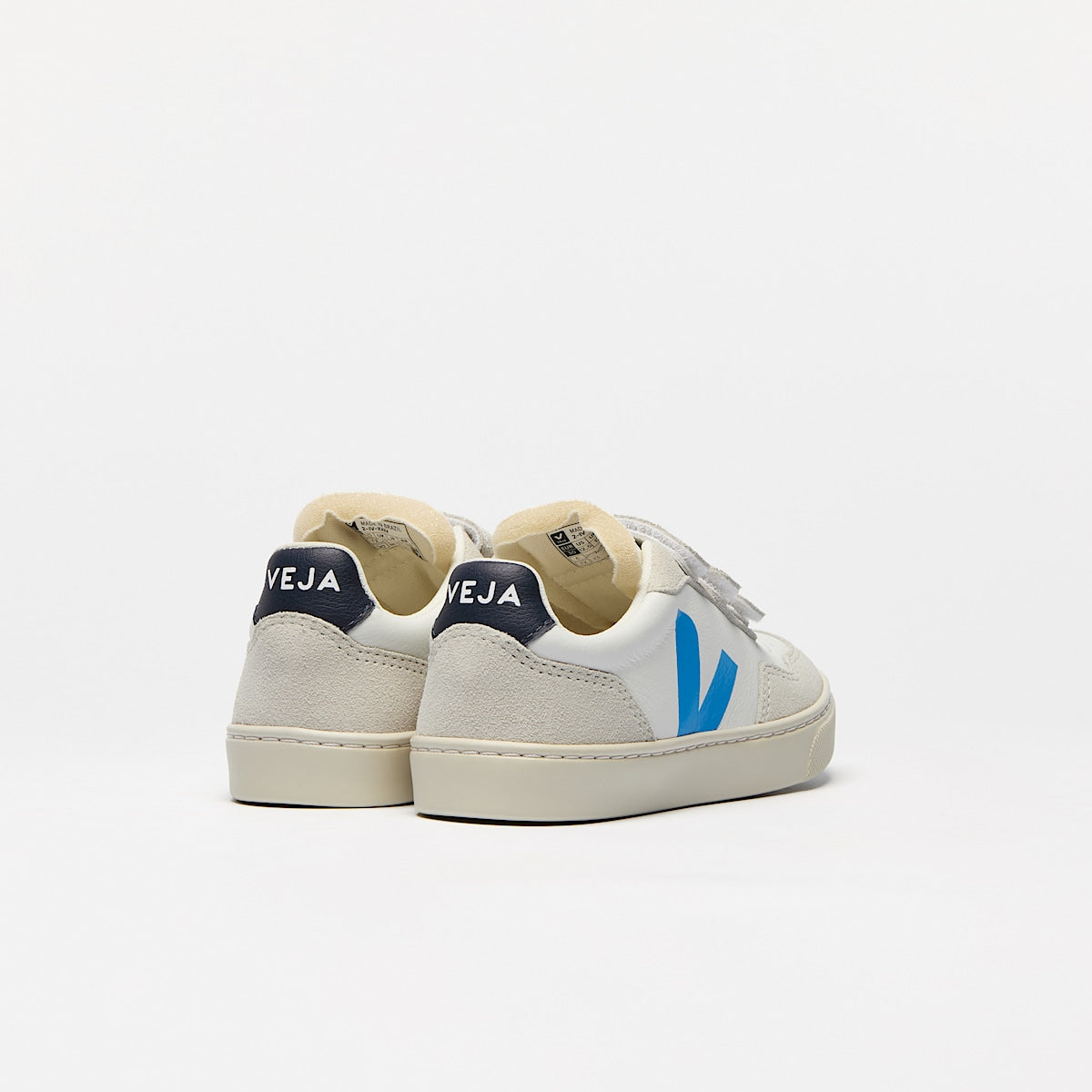 VEJA V-90 Leather White Egee - Image 3