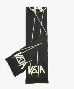 VEJA Scarf Panenka Cotton Black