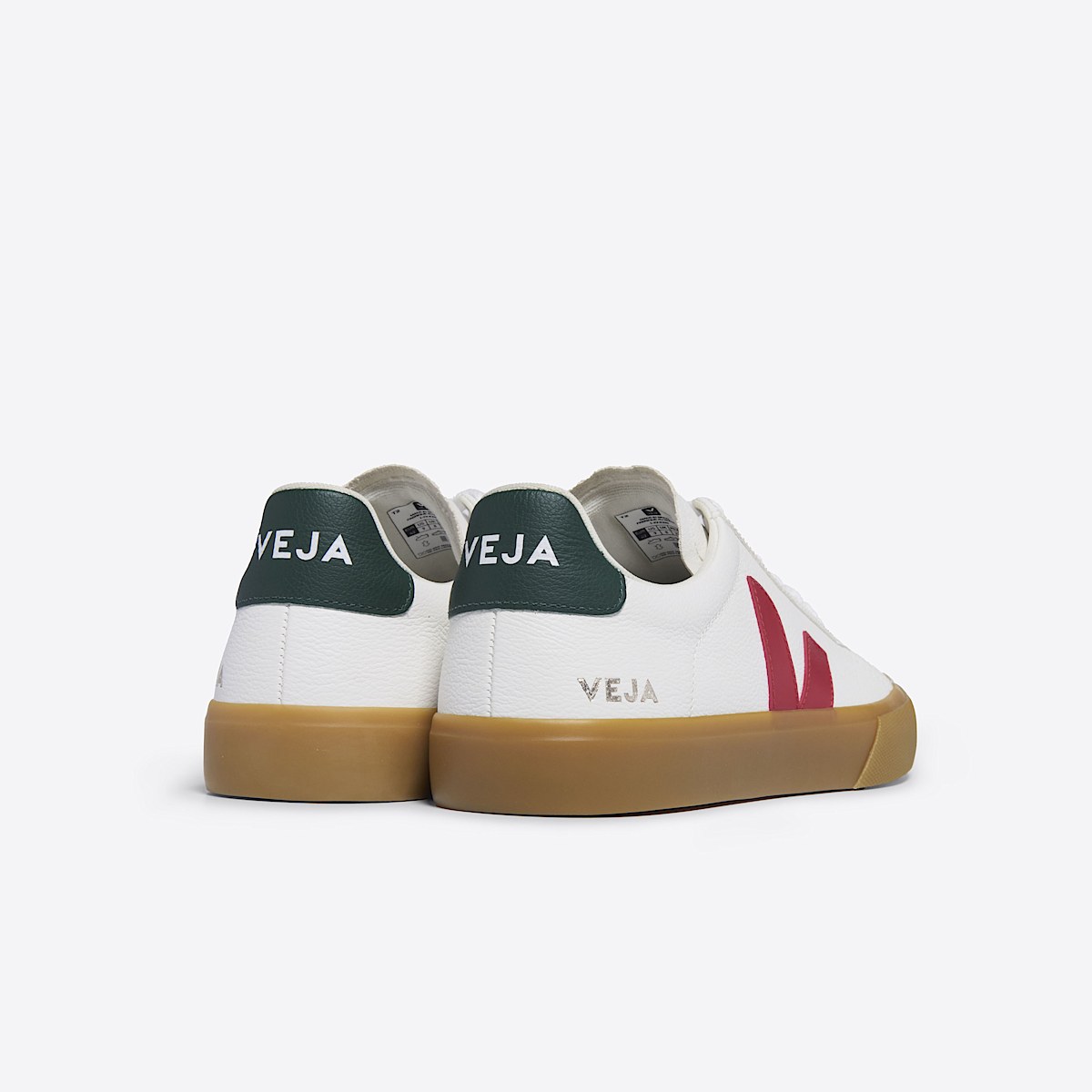 VEJA Campo Leather White Pekin Poker - Image 3