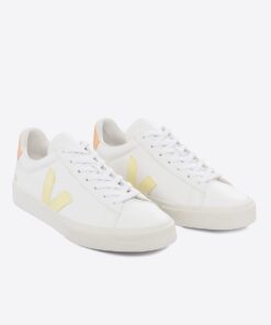 Alternative view of VEJA Campo Leather White Sun Peach