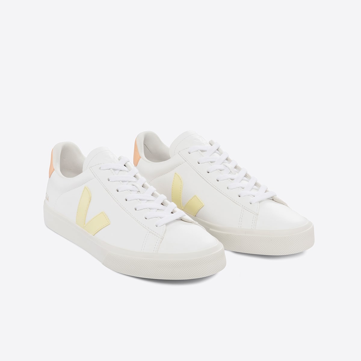 VEJA Campo Leather White Sun Peach - Image 2
