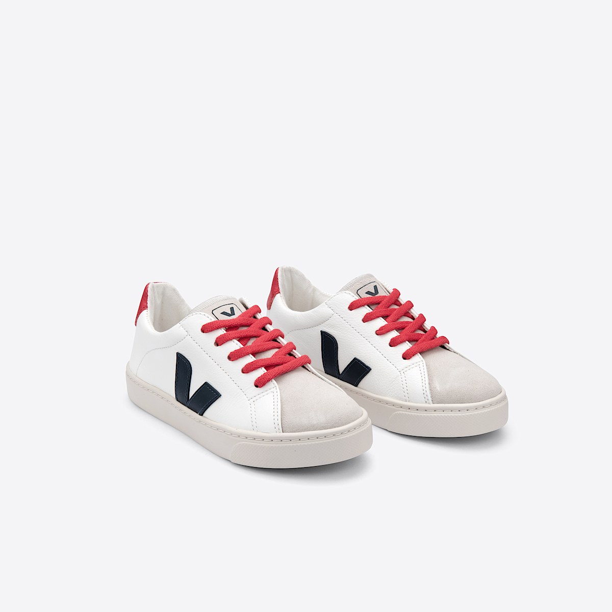 VEJA Esplar Leather White Nautico Pekin - Image 2