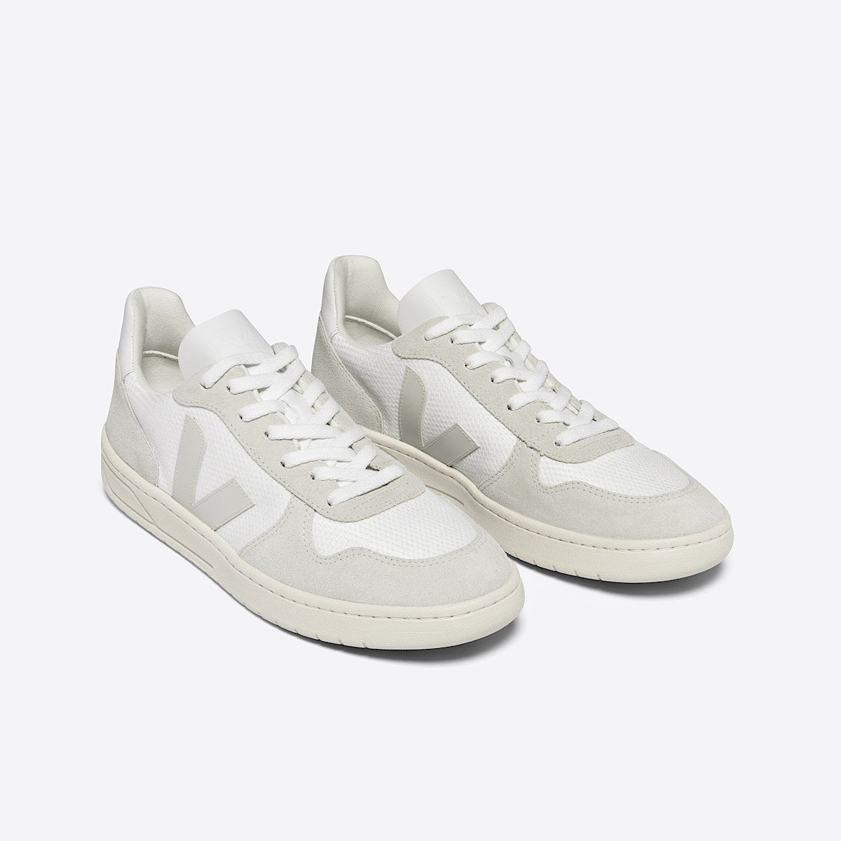 VEJA V-10 B-MESH White Natural Pierre - Image 2