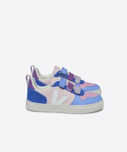 VEJA V-10 Leather Multico Petale White
