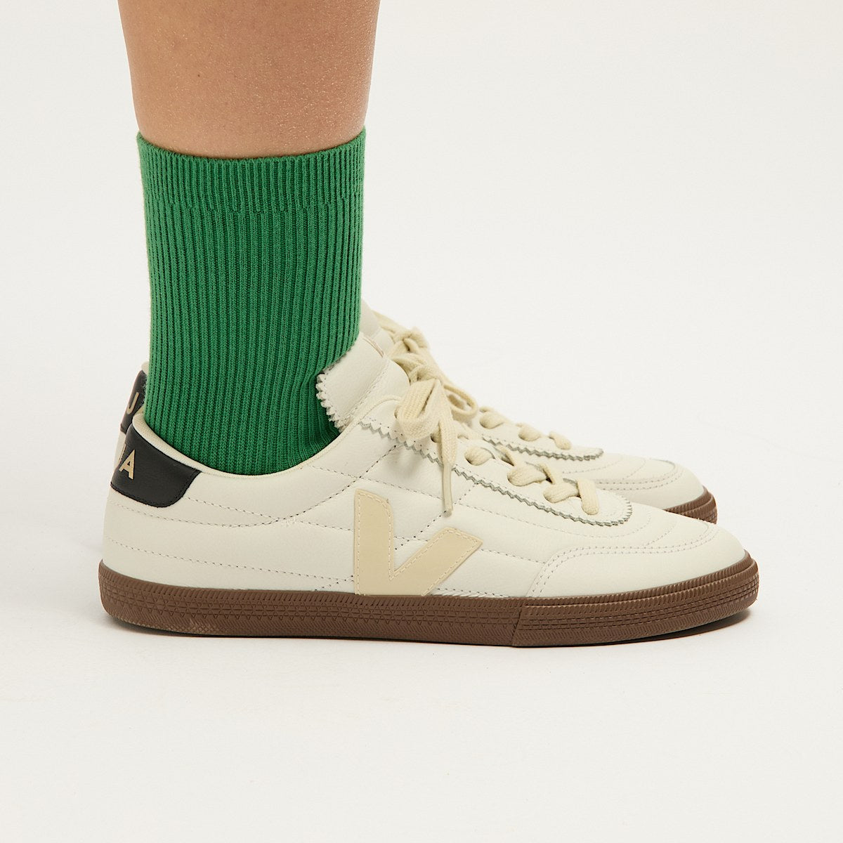 VEJA Everyday Socks Cotton Medium Green - Image 2
