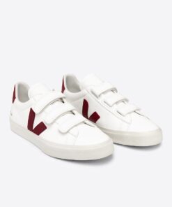 Alternative view of VEJA Recife Leather White Marsala