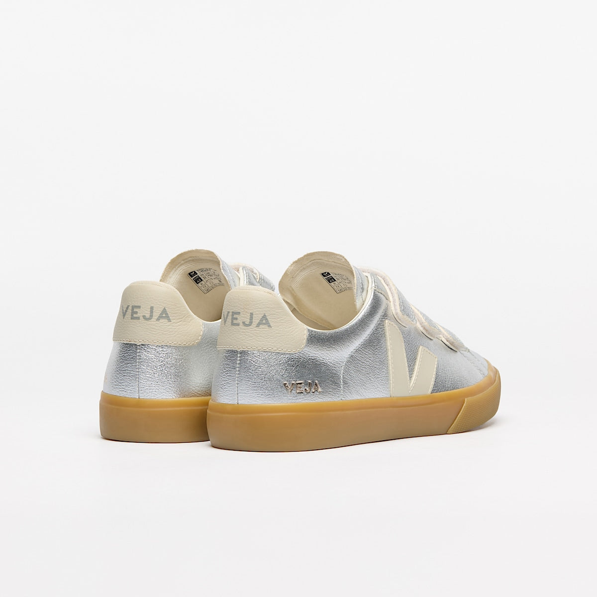 VEJA Recife Leather Silver Pierre - Image 3