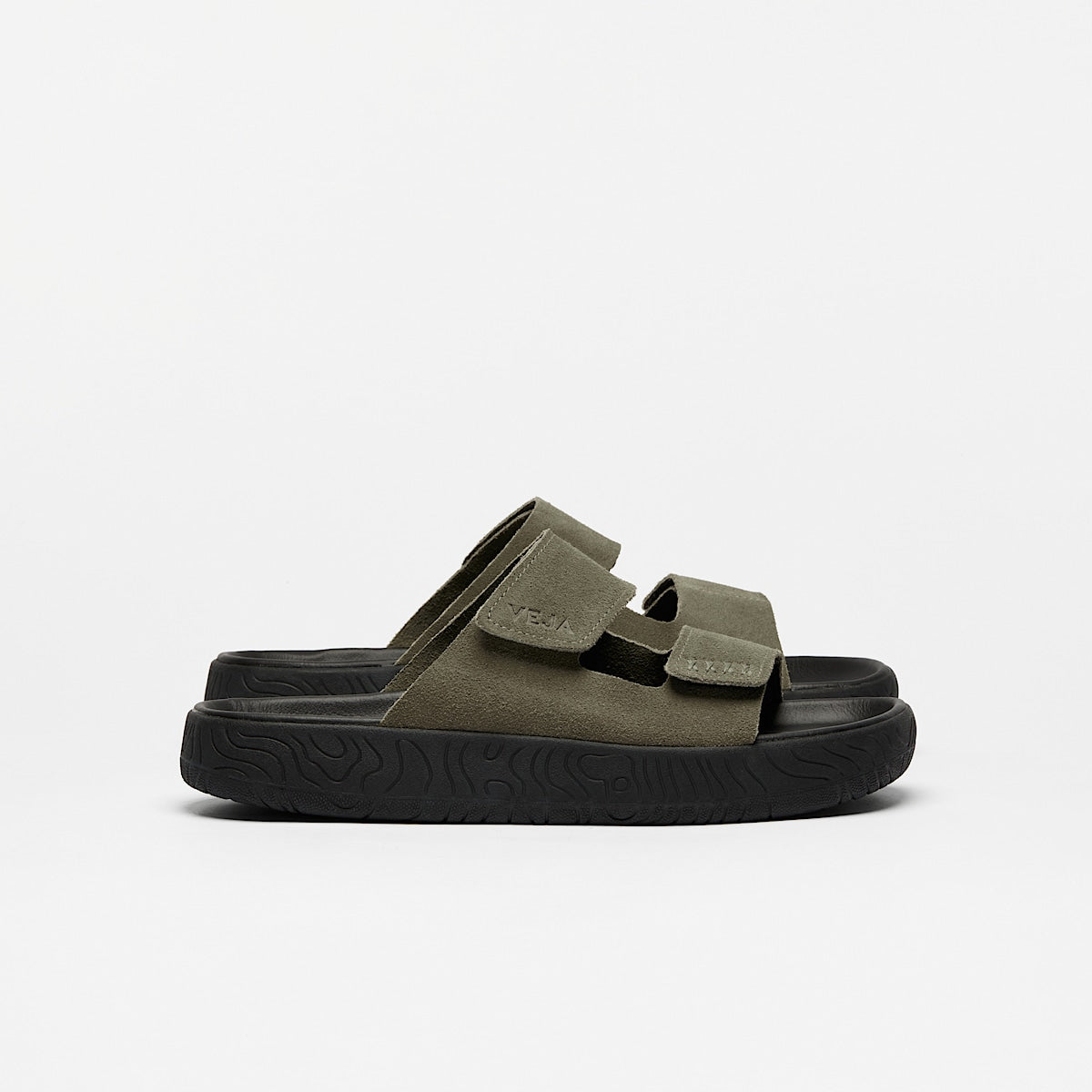 VEJA Etna Suede Kaki Black