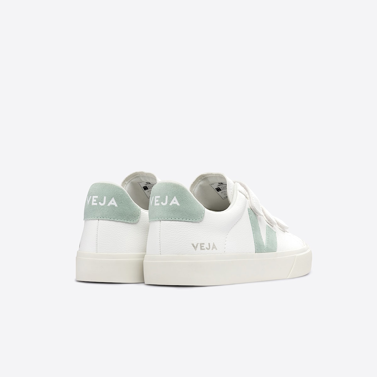 VEJA Recife Leather White Matcha - Image 3