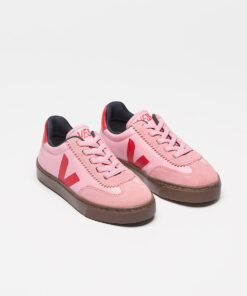 Alternative view of VEJA Volley Elastic Laces Leather Guimauve Pekin Bark