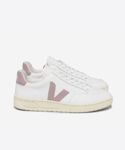 VEJA V-12 Leather White Babe