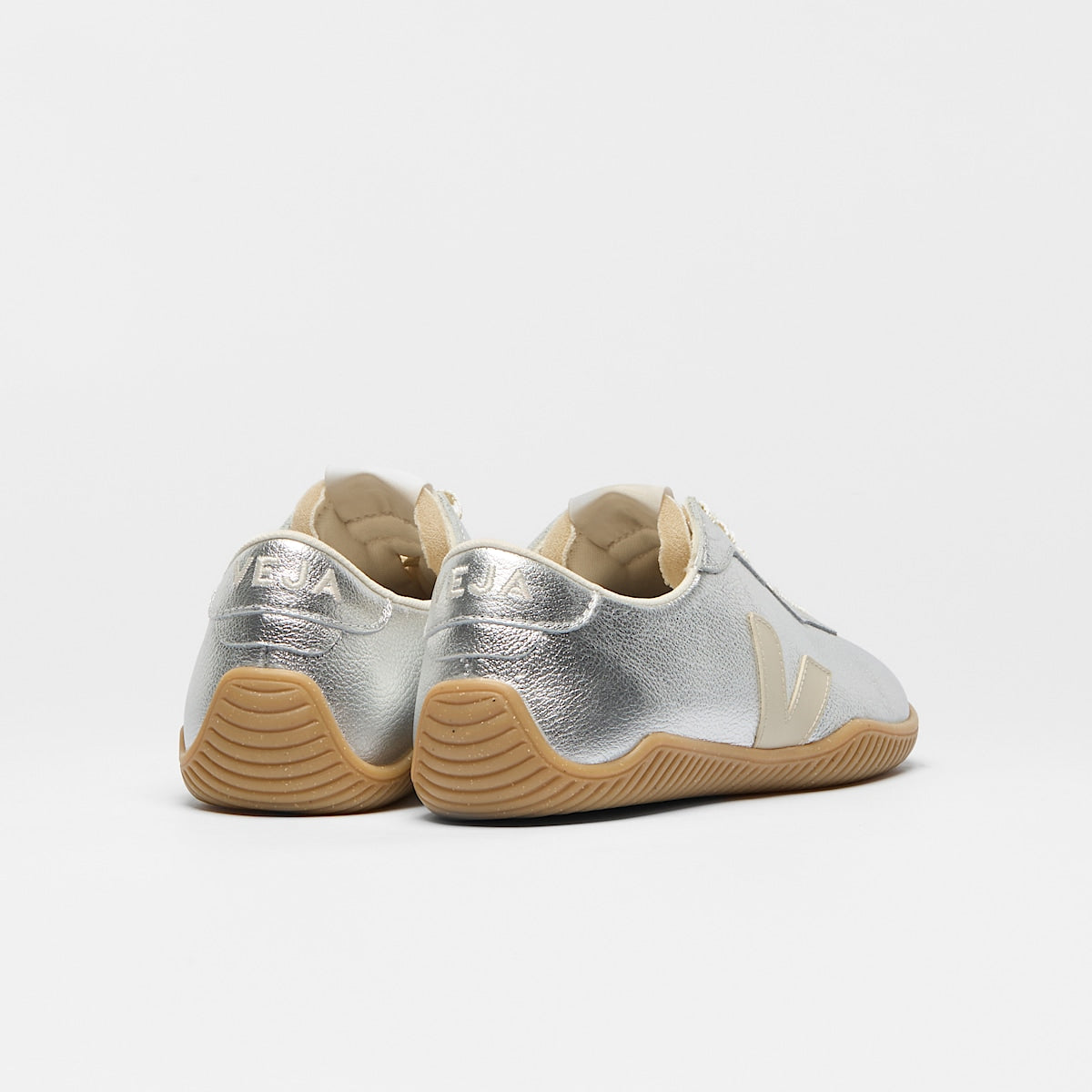 VEJA Jitsu Leather Silver Pierre Natural - Image 3