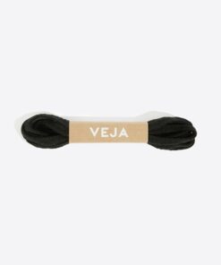 VEJA Laces Organic Cotton Black