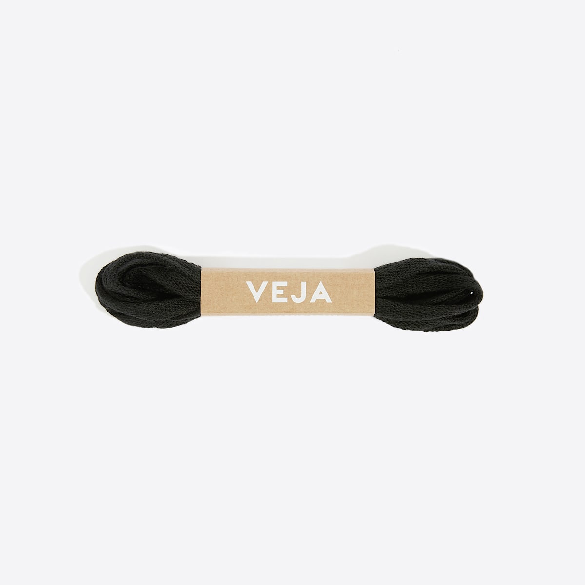VEJA Laces Organic Cotton Black