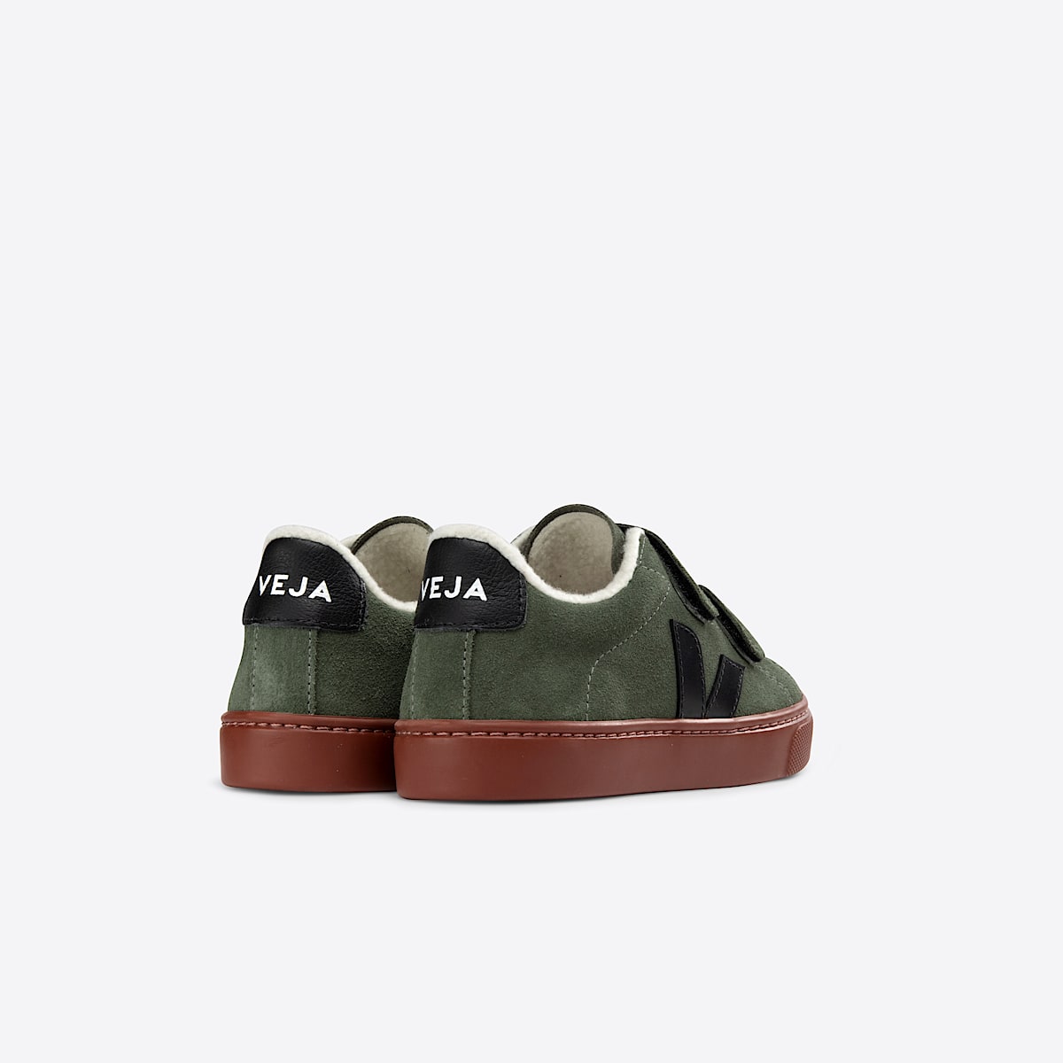 VEJA Esplar Furred Suede Mud Black - Image 3