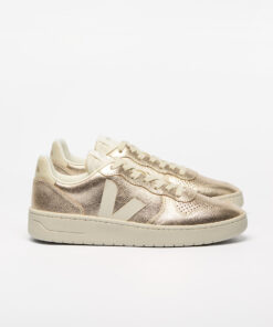 VEJA V-10 Leather Platine Pierre