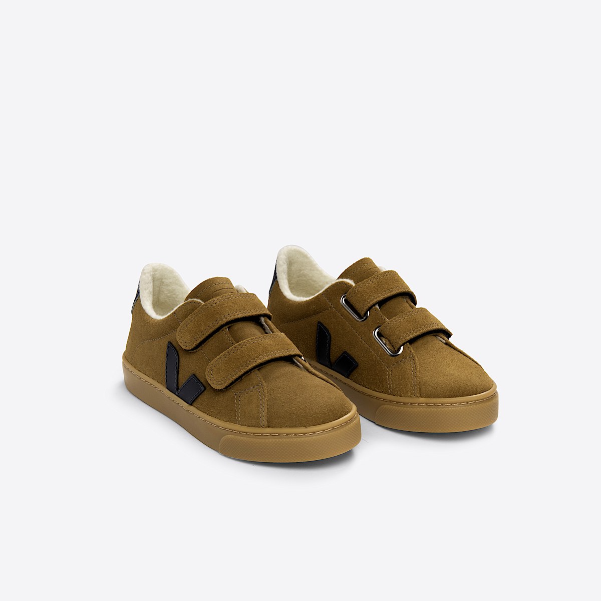VEJA Esplar Furred Suede Camel Nautico - Image 2