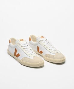 Alternative view of VEJA Volley Canvas White Umber