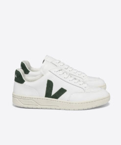 VEJA V-12 Leather White Cyprus