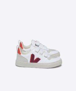 VEJA V-10 CWL White Marsala Orange Fluo