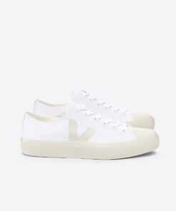 VEJA Wata Ii Low Canvas White Pierre