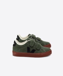 VEJA Esplar Furred Suede Mud Black