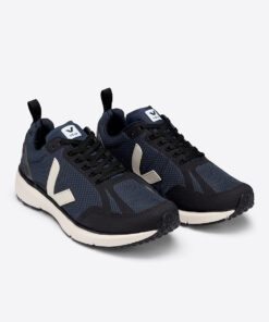Alternative view of VEJA Condor 2 Alveomesh Nautico Pierre Black