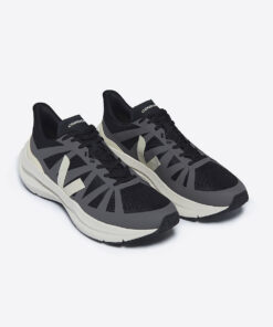 Alternative view of VEJA Condor 3 Engineered-Mesh Black Calcaire