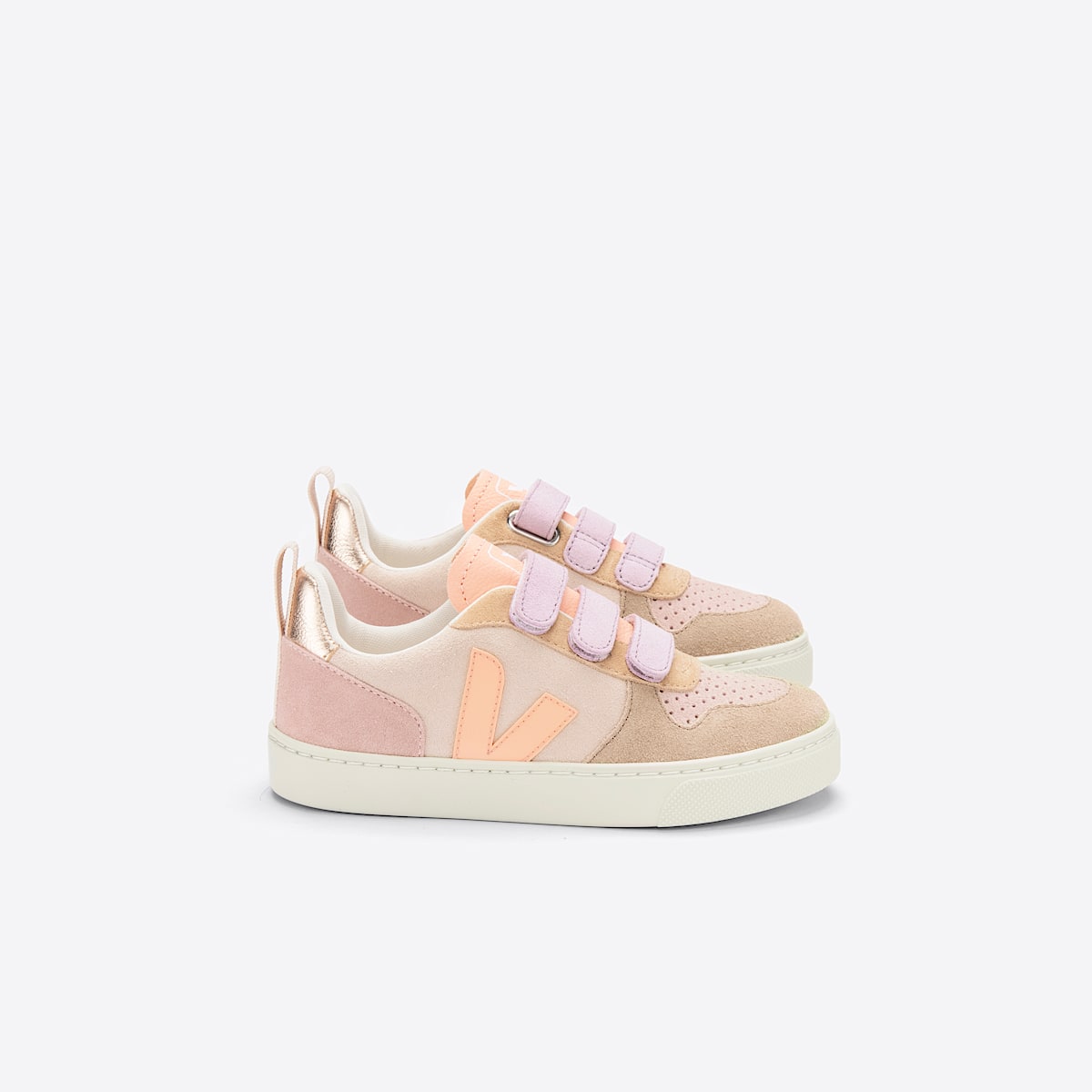 VEJA V-10 Suede Multico Sable