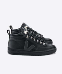 VEJA Roraima Leather Black Grafite Black Sole
