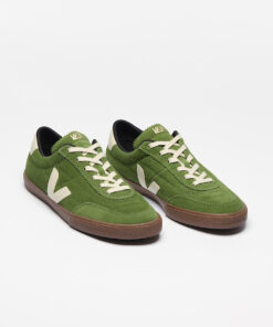 Alternative view of VEJA Panenka Suede Militar Pierre Bark