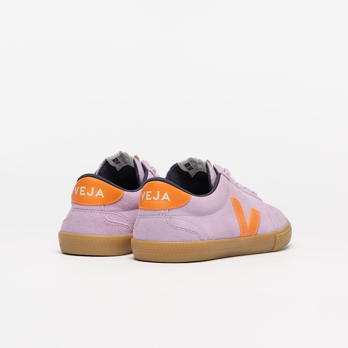 VEJA Volley Suede Orchid Fury Natural - Image 3